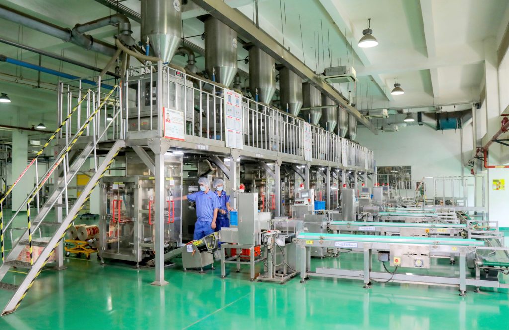 Chacha auto-packaging line