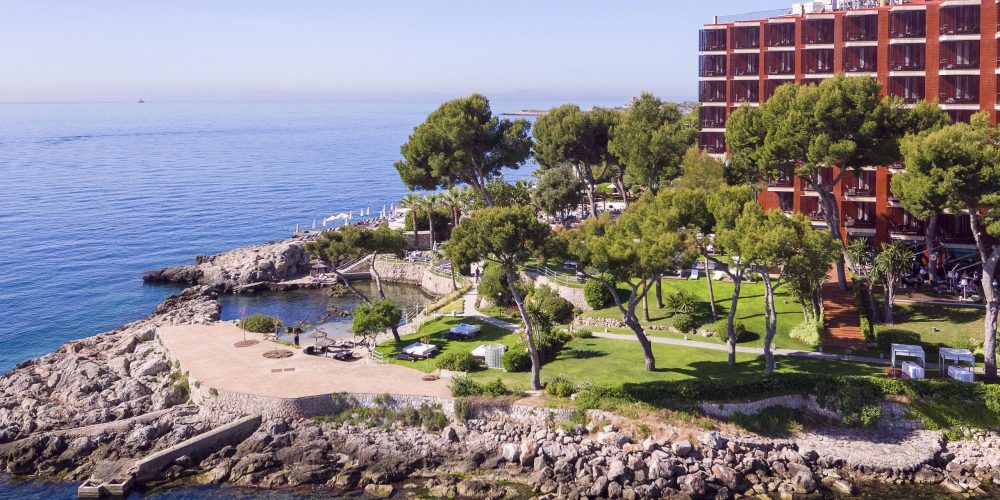 004GranMeliaDeMar-General Facade aerial